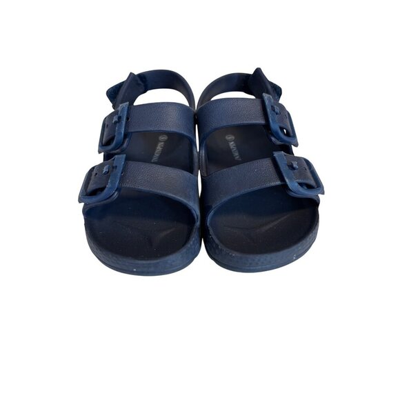 Inminpin Size 6 Toddler Navy Blue Adjustable Strap Kids Sandals Buckle Design - Picture 2 of 7